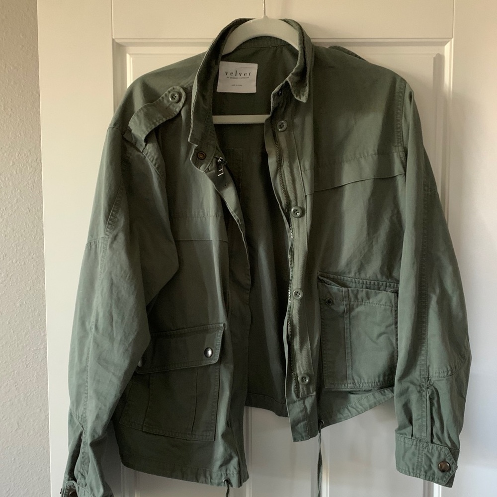 Cropped Utility Jacket